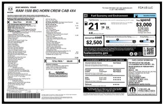 2025 RAM 1500 Big Horn Crew Cab 4x4 5'7" Box