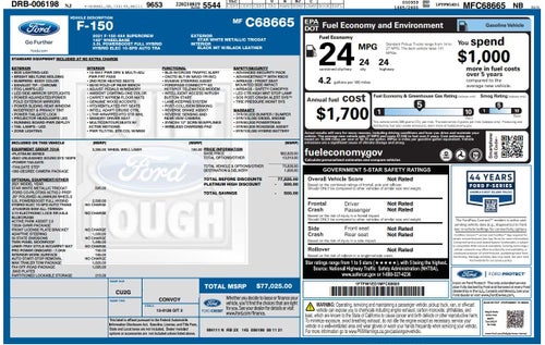 2021 Ford F-150 Platinum