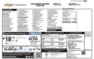 2024 Chevrolet Silverado 1500 LT (2FL)
