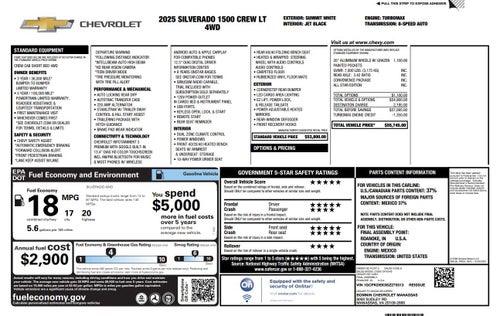 2025 Chevrolet Silverado 1500 LT