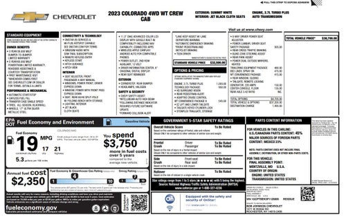 2023 Chevrolet Colorado WT