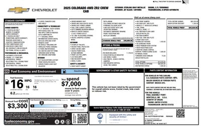 2025 Chevrolet Colorado ZR2