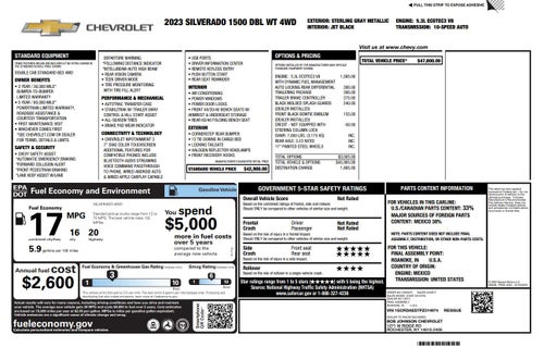 2023 Chevrolet Silverado 1500 WT
