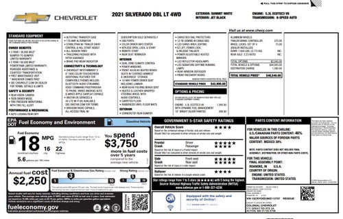 2021 Chevrolet Silverado 1500 LT
