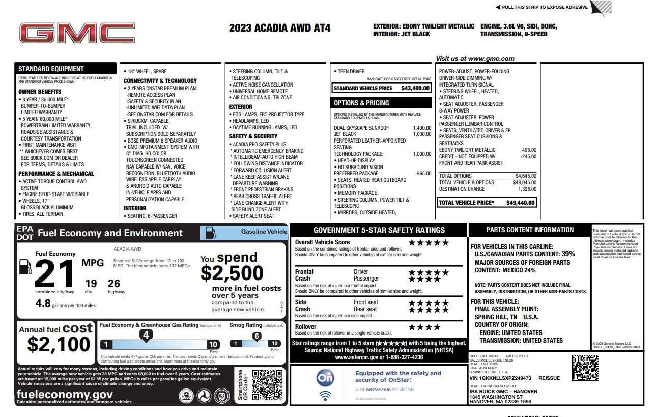 2023 GMC Acadia AT4 AWD's photo