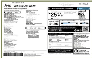 2021 Jeep Compass Latitude 4x4