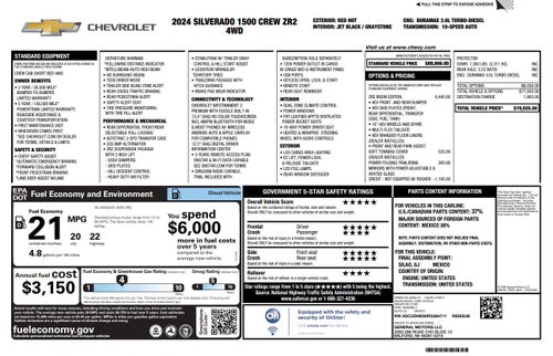 2024 Chevrolet Silverado 1500 ZR2