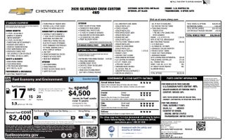 2020 Chevrolet Silverado 1500 Custom