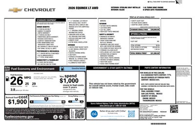 2026 Chevrolet Equinox LT