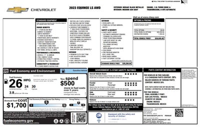 2023 Chevrolet Equinox LS