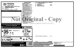 2020 Toyota Highlander Hybrid Platinum