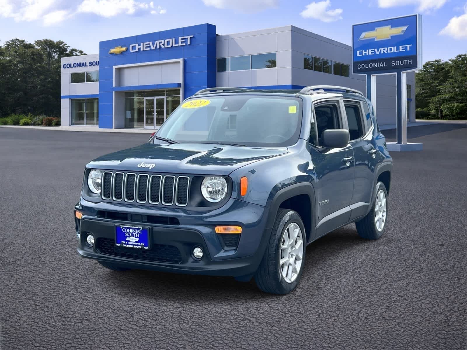 Used 2022 Jeep Renegade Latitude with VIN ZACNJDB10NPN60227 for sale in Dartmouth, MA