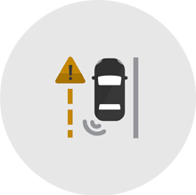 safety adaptive cruise control icon
