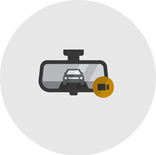 safety rear camera mirror icon