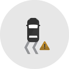 safety stabilitrak® with traction control icon