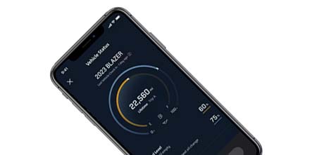 vehicle status phone display img